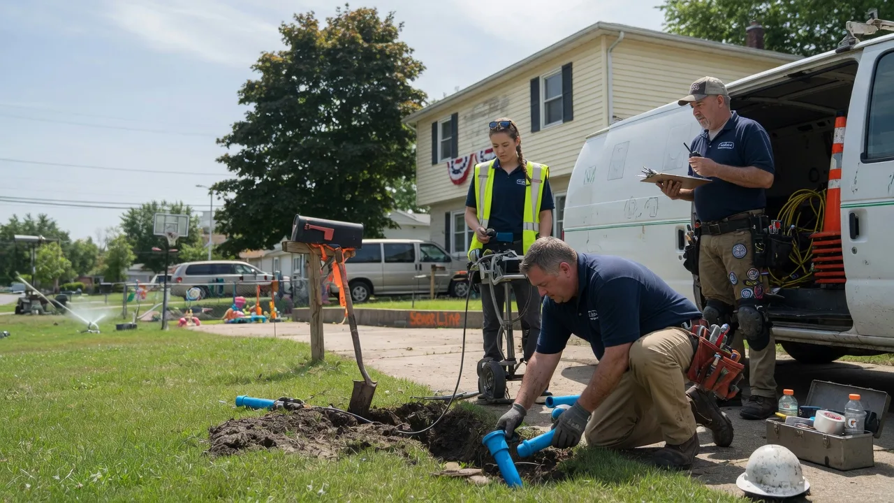 Slab Leak Repair in Russells Point, OH near me